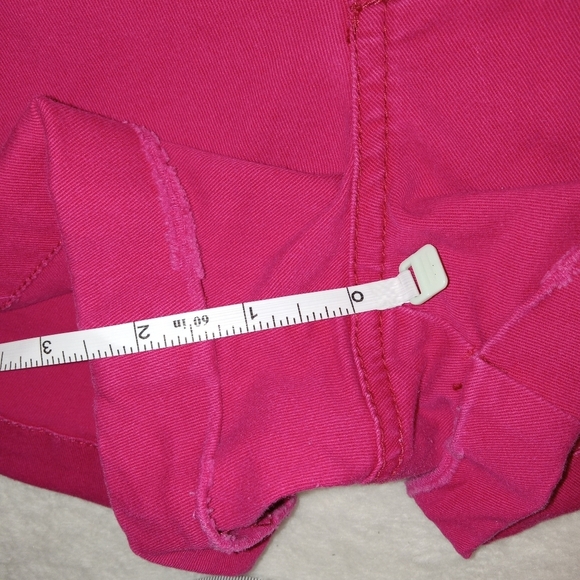 5 for $10 Arizona Dark Pink Cuffed Hem Shorts size 9 - Picture 3 of 8